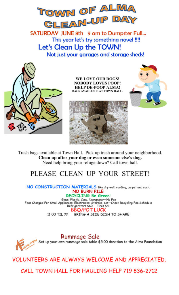 Alma Town Clean-Up